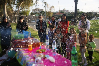  صور من حفل عيد ميلاد الطفلة "فتحية جربوع" في يافا 